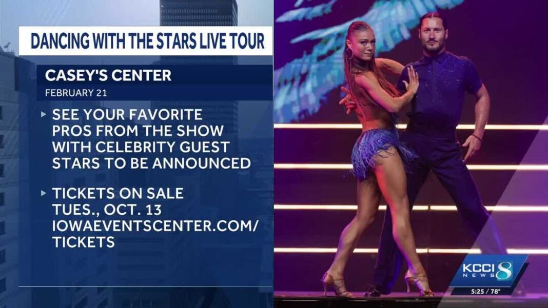 Dancing with the Stars live tour coming to Des Moines