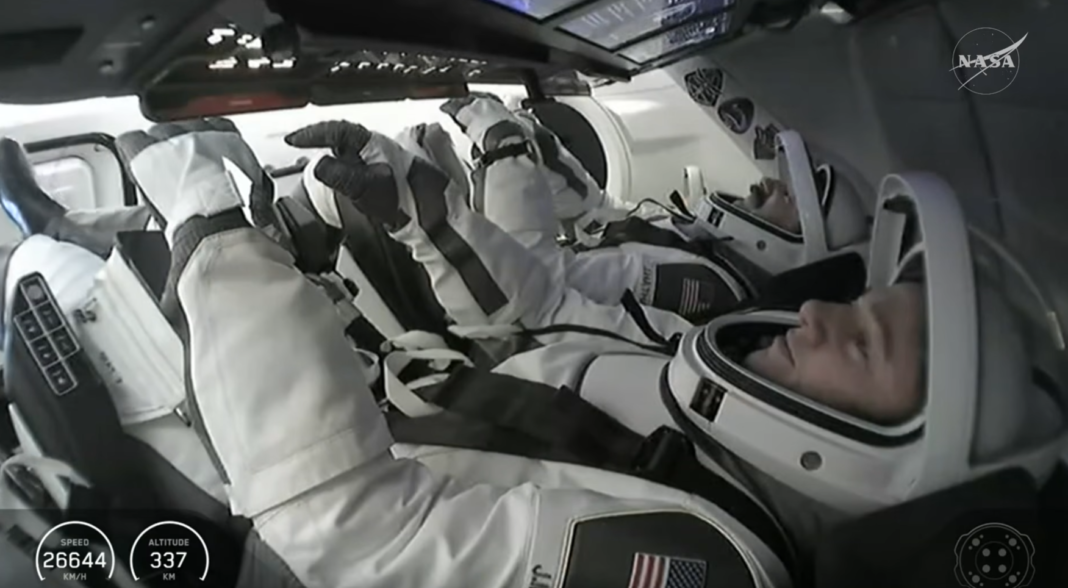 NASA’s SpaceX Crew-12: SpaceX Dragon Completes Deorbit Burn
