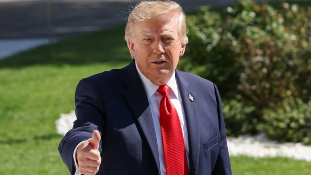 Donald Trump Uses 2-Words to Describe Natalie Harp in Nebraska Rally