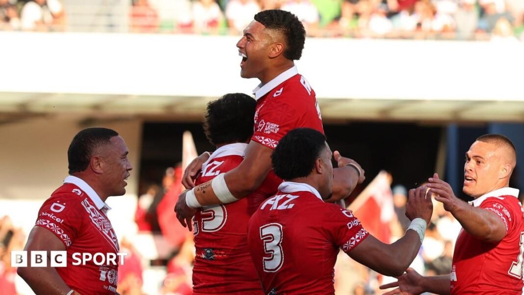England vs Tonga LIVE: Rugby League World Cup - build-up, team news, score, text updates & match stats
