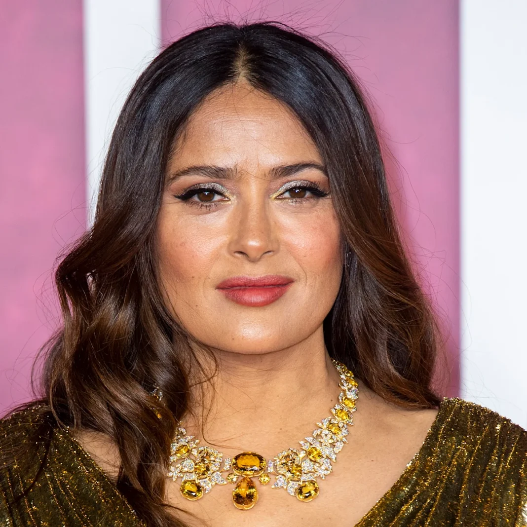 Salma Hayek's Before-And-After Photos Go Viral As Doctor Points Out Her 'Surgical Scars' Despite Her Claim That She's Had 'No Plastic Surgery'
