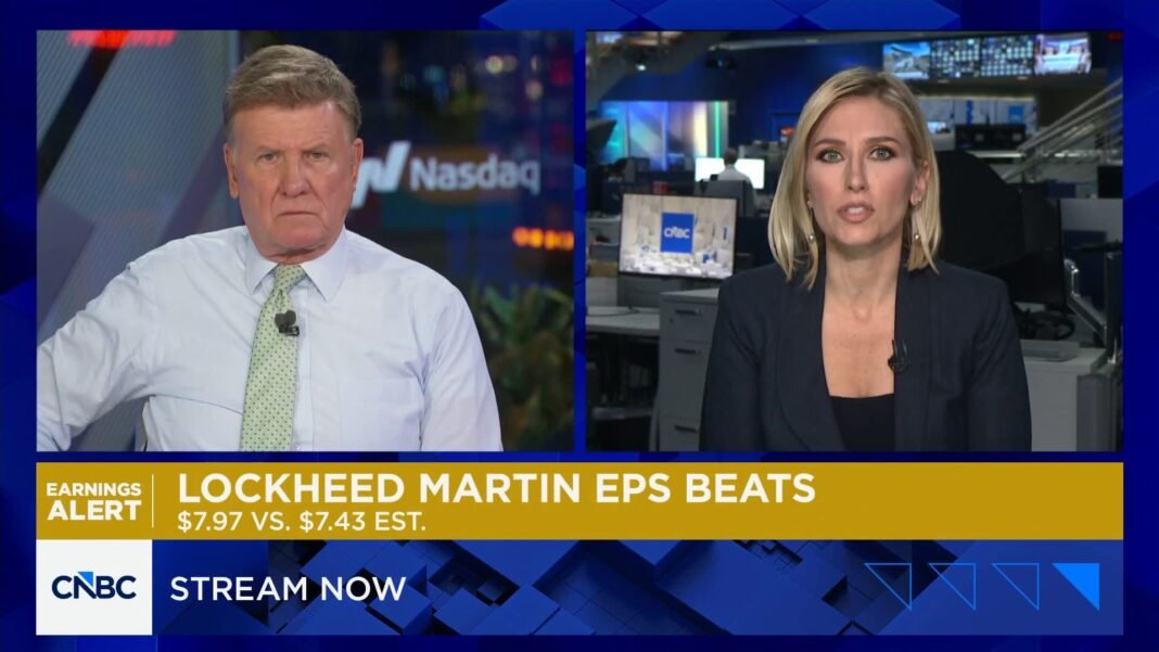 Lockheed Martin beats on top and bottom lines in Q3