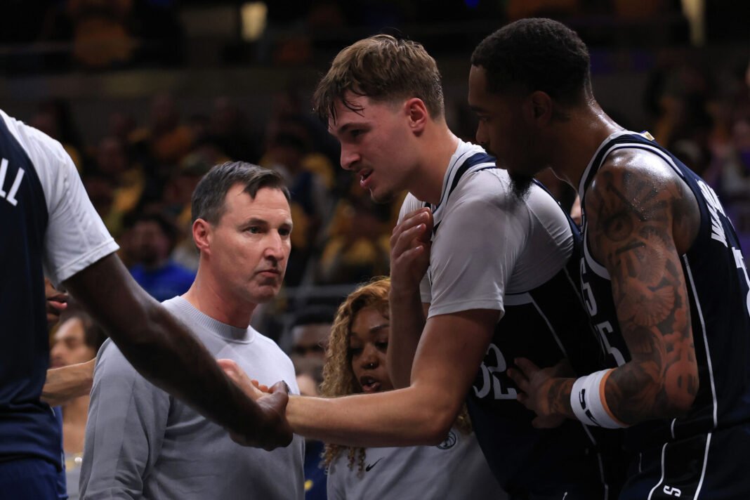 Cooper Flagg, Kyrie Irving out for Mavericks' home opener vs. Spurs