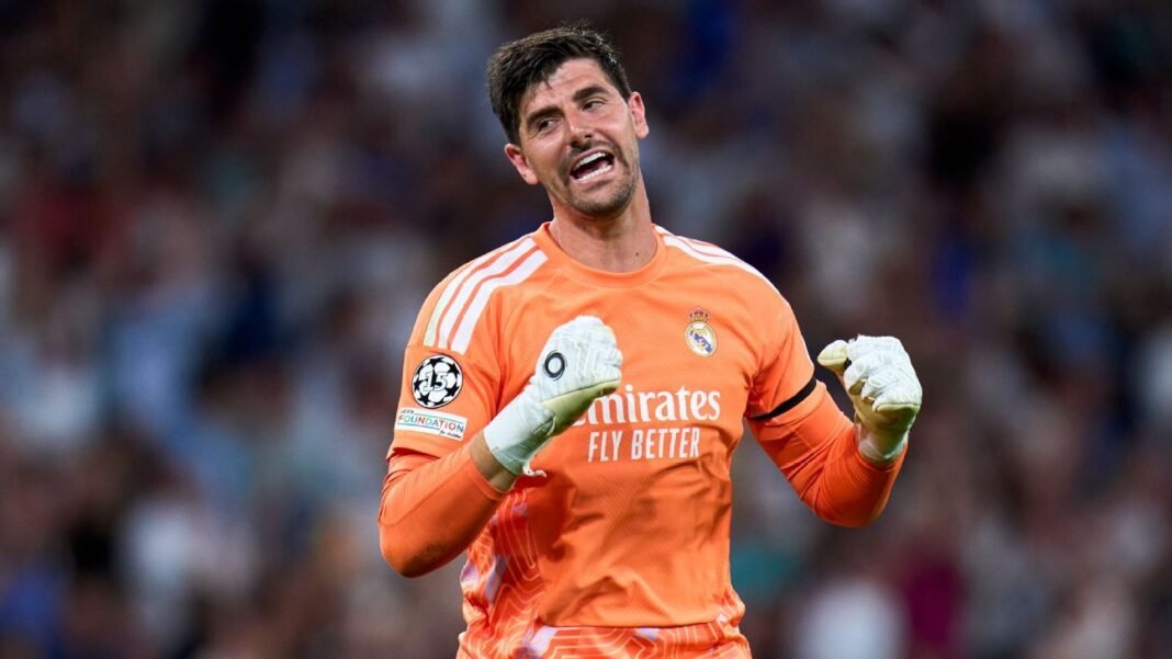 Real Madrid goalkeeper Thibaut Courtois out of Clasico with flu