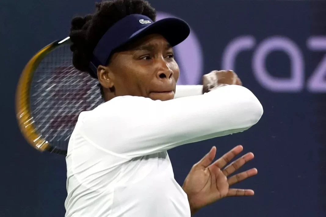 Venus Williams will be in WTA Guangzhou action.