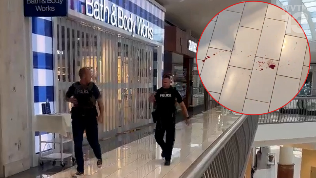 Police respond to incident inside Galleria mall; video shows blood on ground